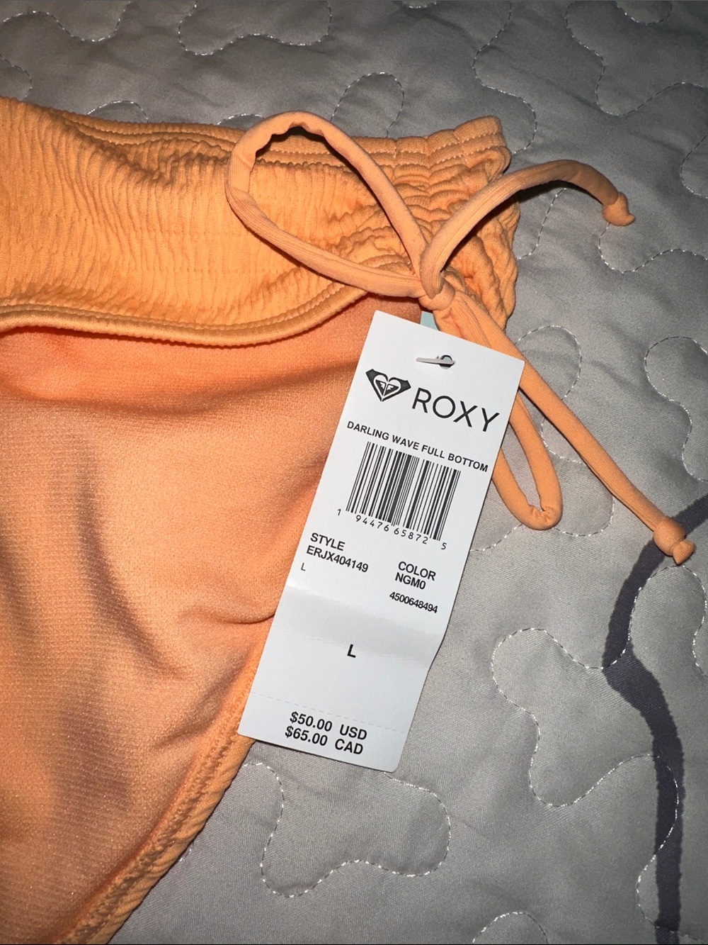🧡🍊NWT Roxy 2-Piece Swim Suit - Picture 4 of 5